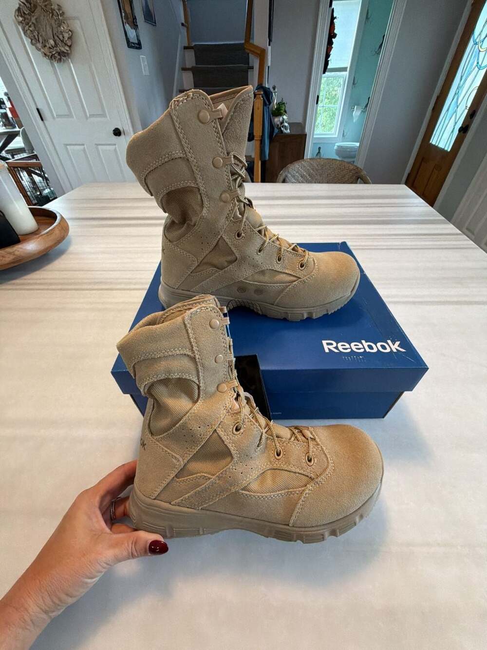 Reebok Dauntless 8 Tactical Boot Size M6 W Desert Tan